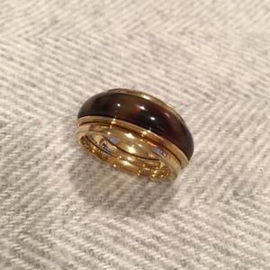 Michael Kors | Golden/Tortoise Two-Piece Ring