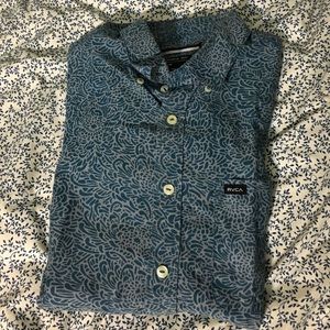 RVCA Men's collared shirt