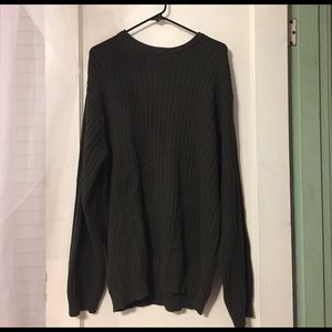 Forrest green knit sweater