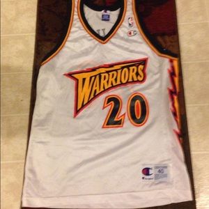 Men's warriors jersey