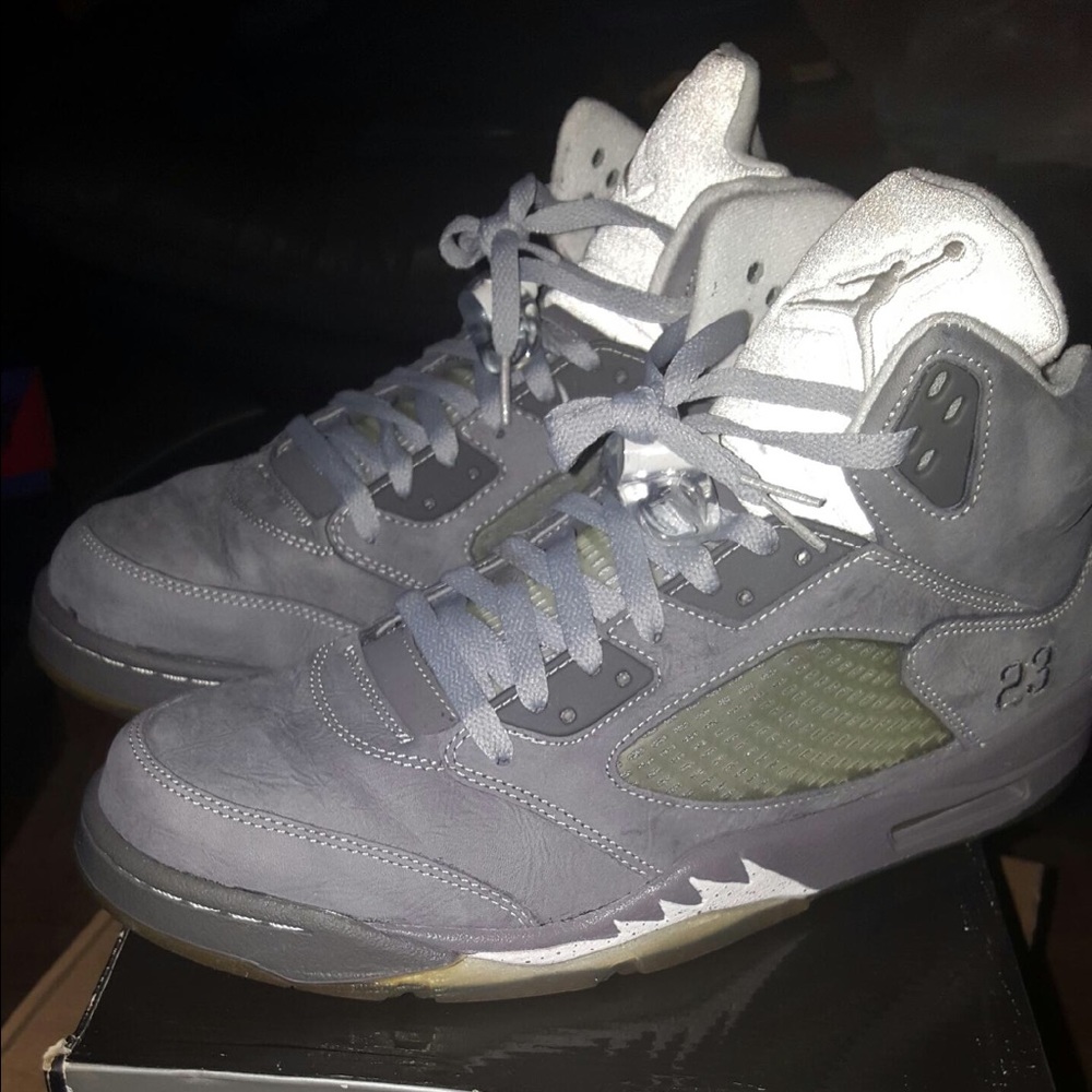 AIR JORDAN 5 RETRO "WOLF GREY