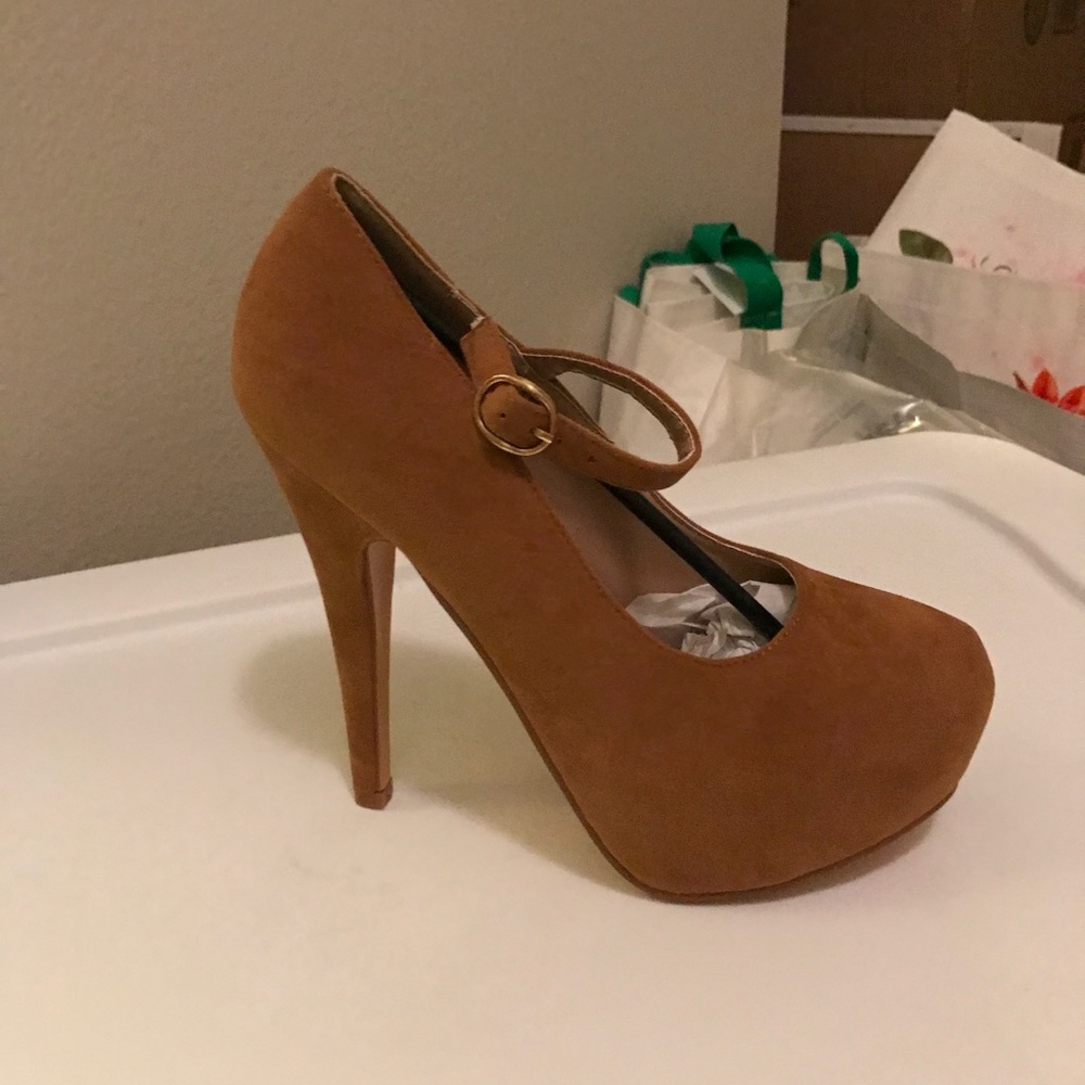 Brown heels