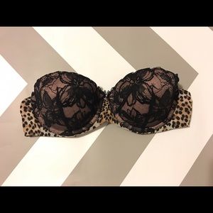 Victoria's Secret Angels Leopard Bra Love Balconet