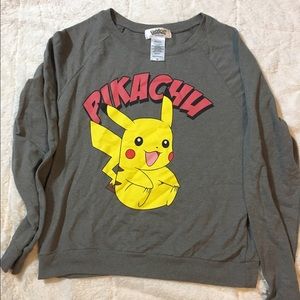 Pikachu Crewneck Sweatshirt