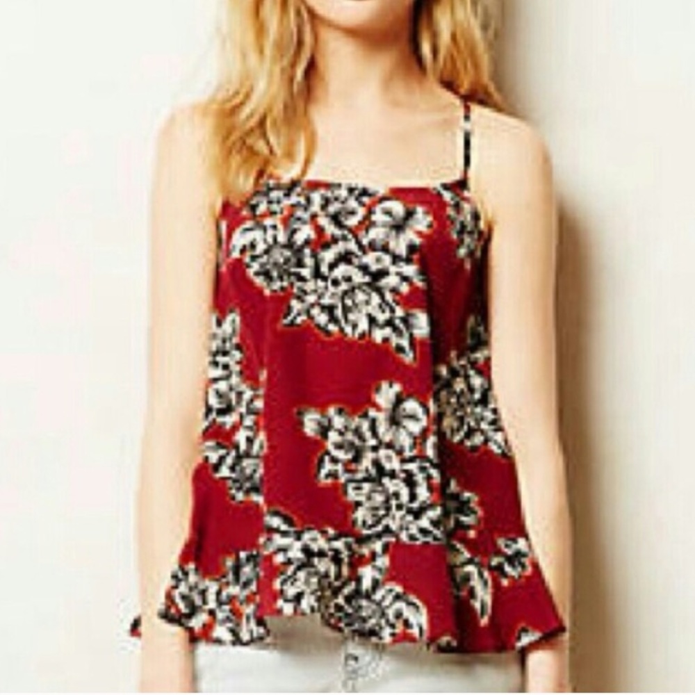 Maeve Ruffle Camisole - Teal