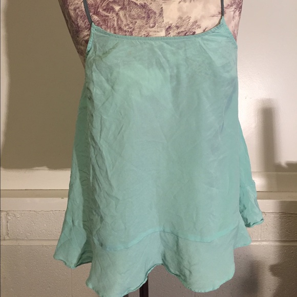 Maeve Ruffle Camisole - Teal - Picture 3 of 6