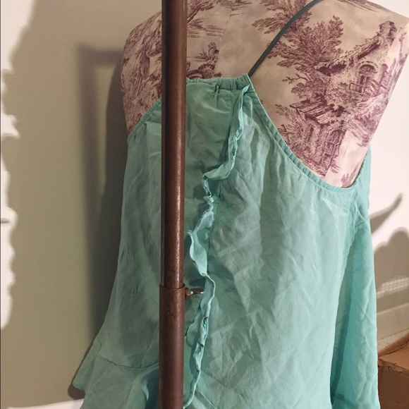 Maeve Ruffle Camisole - Teal - Picture 4 of 6