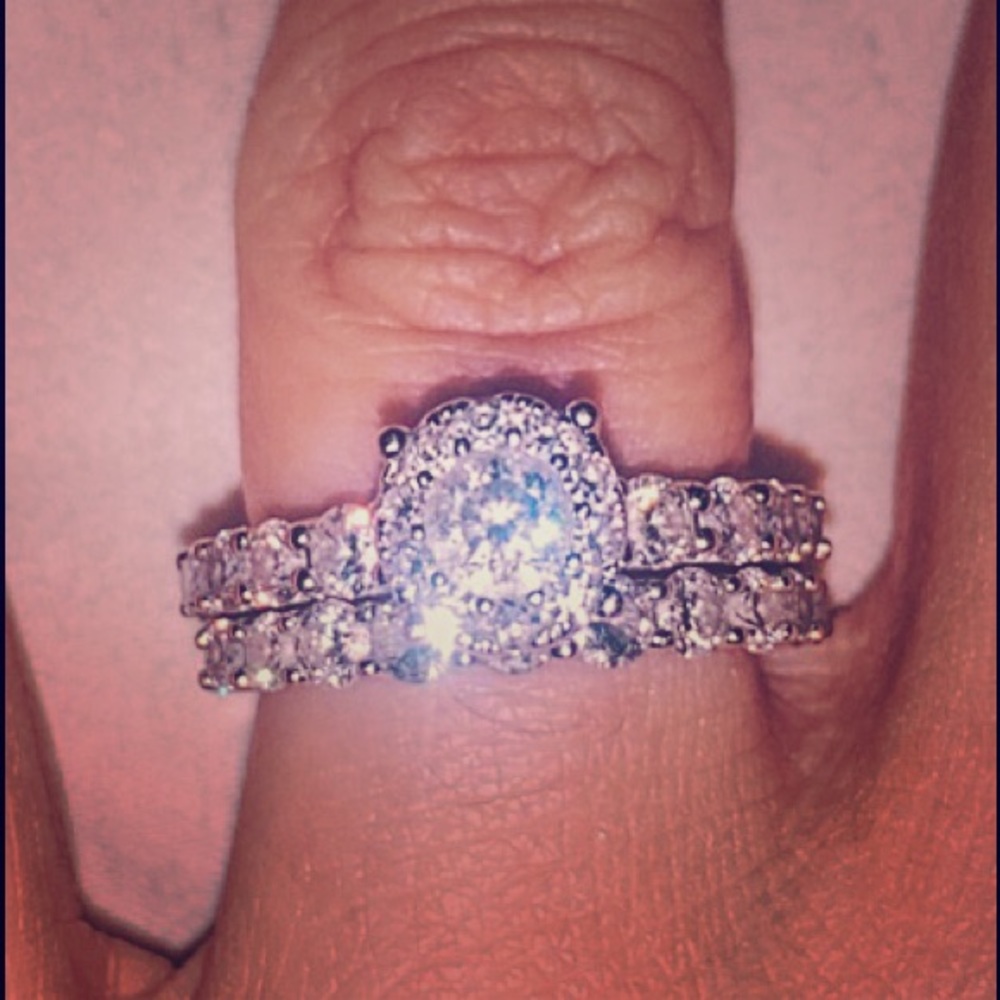 Diamond Wedding Set