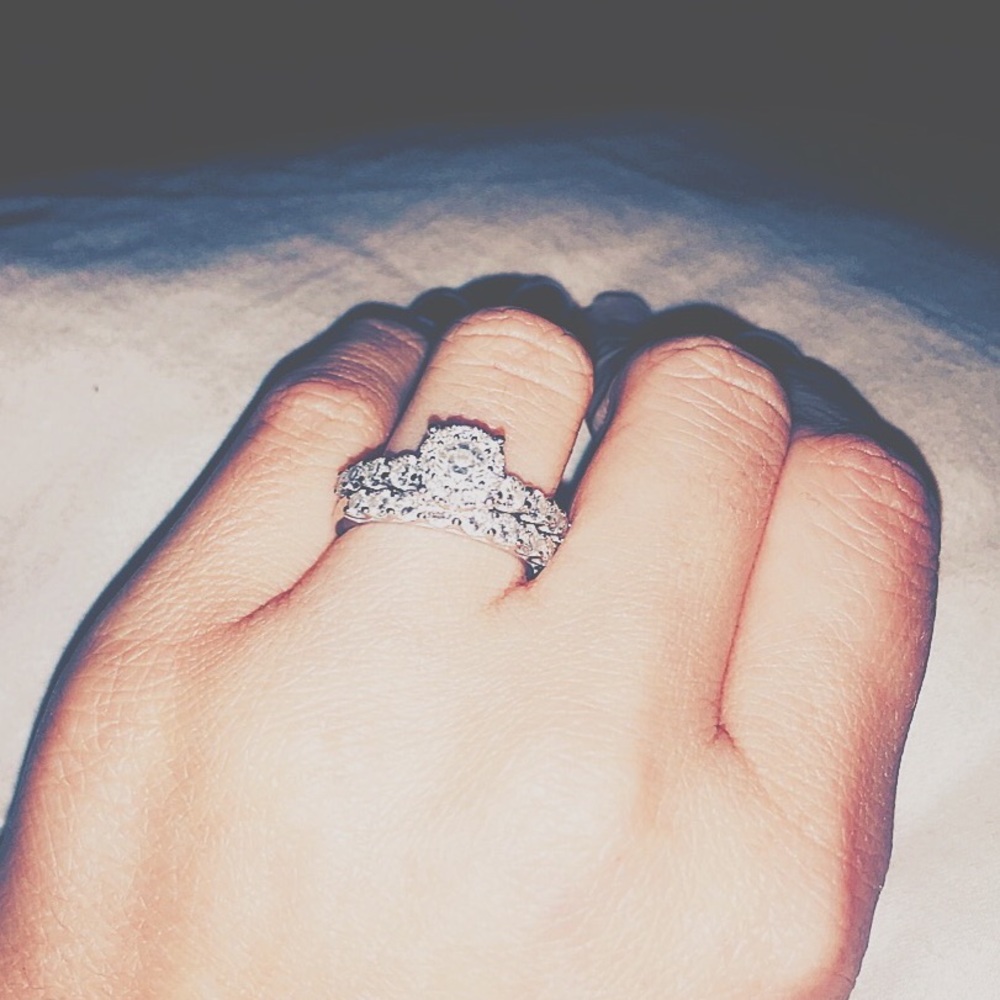 Diamond Wedding Set - Picture 4 of 4