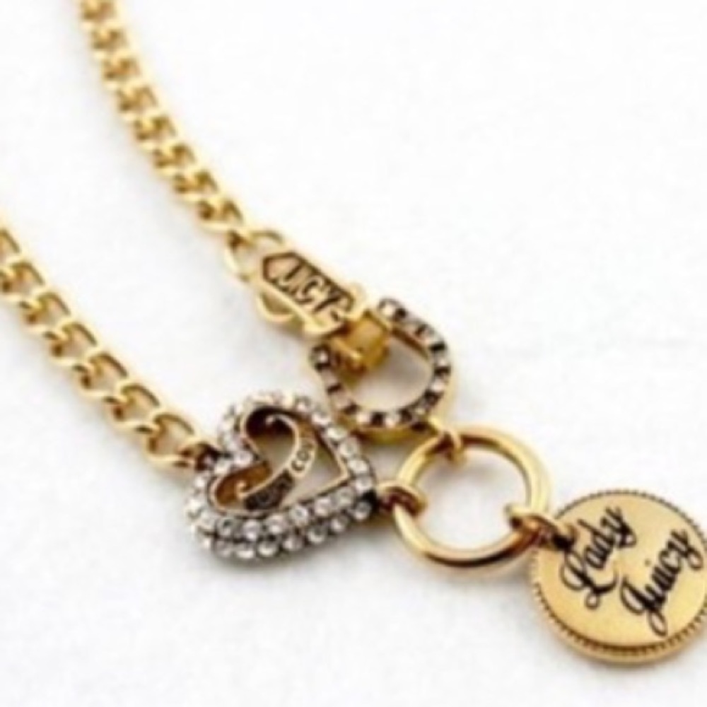 JUICY 14K Yellow Gold-plated Charm Necklace