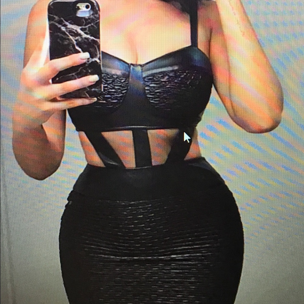 "After hour black dress"