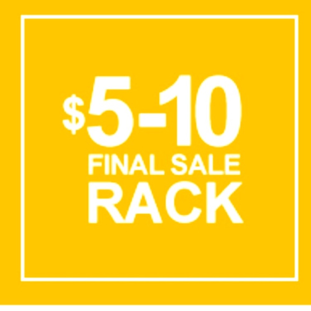 $5-10 here on down !