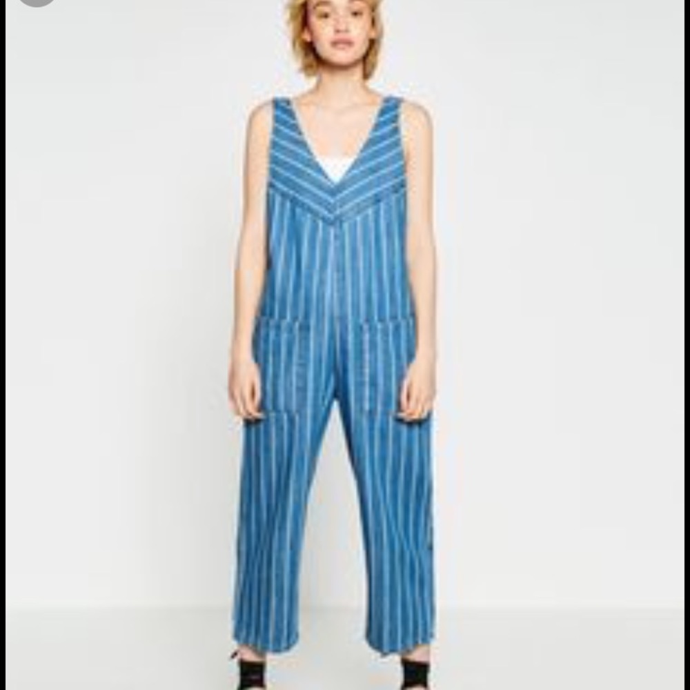 Zara Iam denim collection dungarees