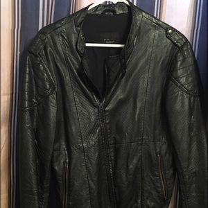 Zara leather jacket