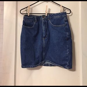 AA jean skirt
