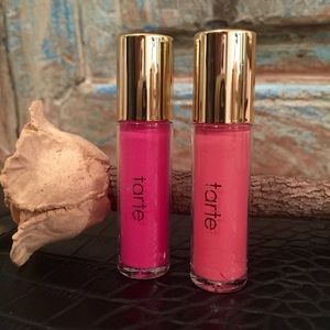 New TARTE Maracuja Mini Travel Lipgloss Set of 2