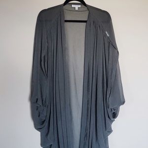 Designer CAMEO Grey Chiffon Jacket