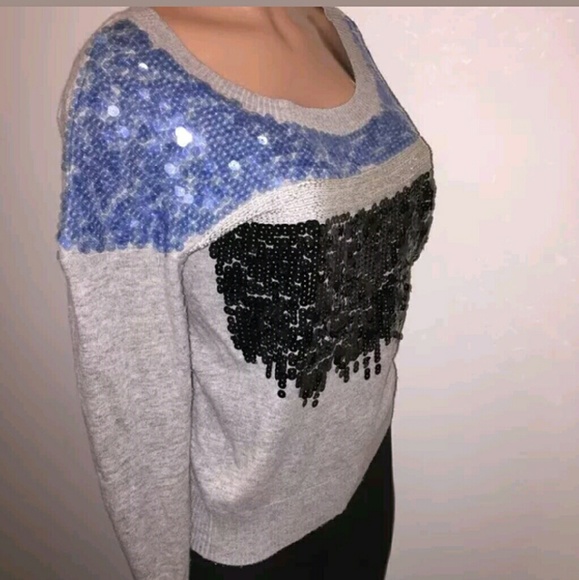 LF sequin sweater size s/m - Picture 2 of 3