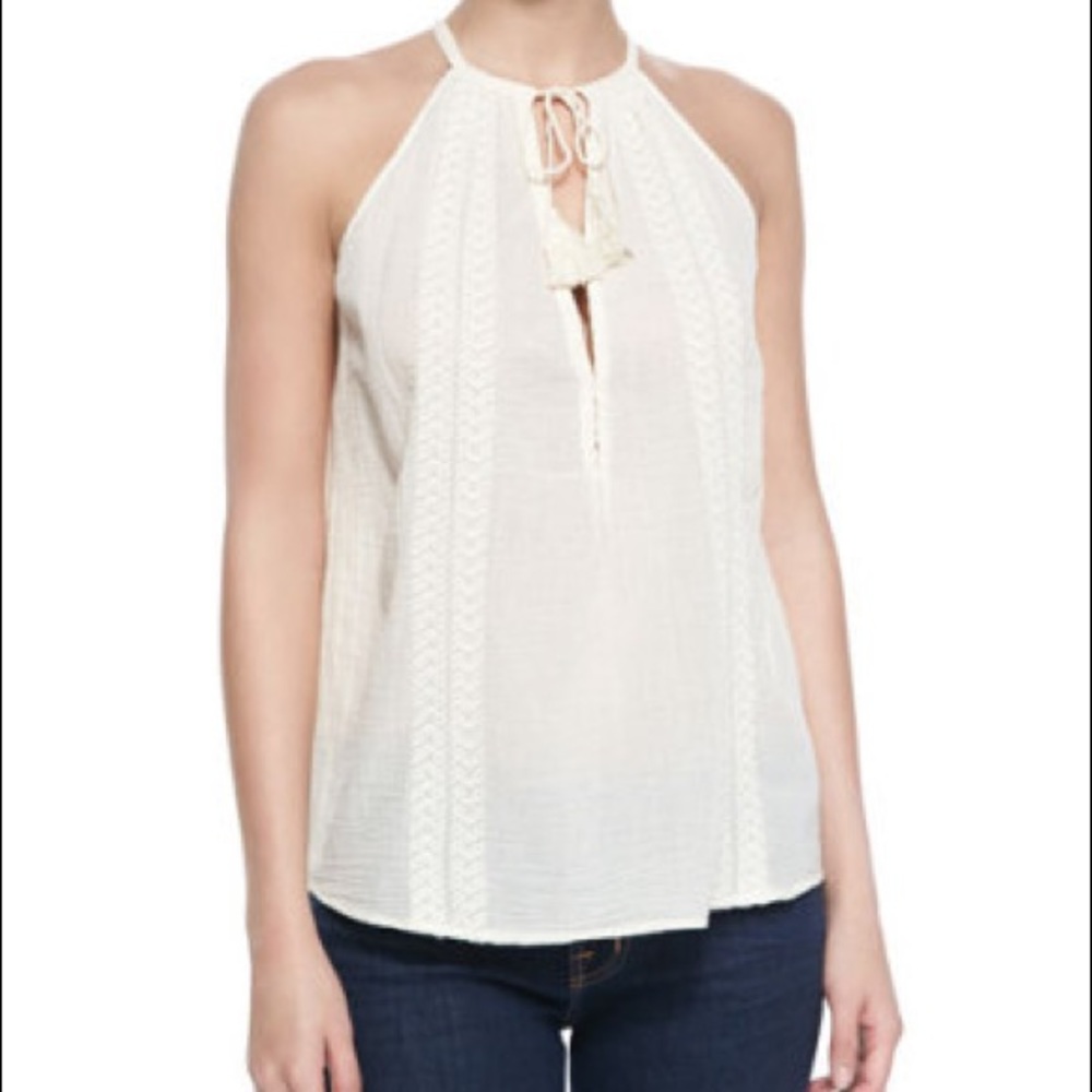✨Joie white peasant racerbank ✨