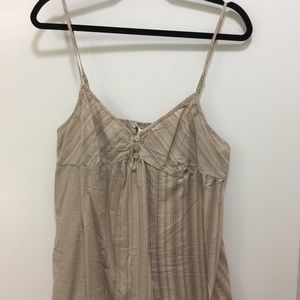 Khaki Multi-Color Tank