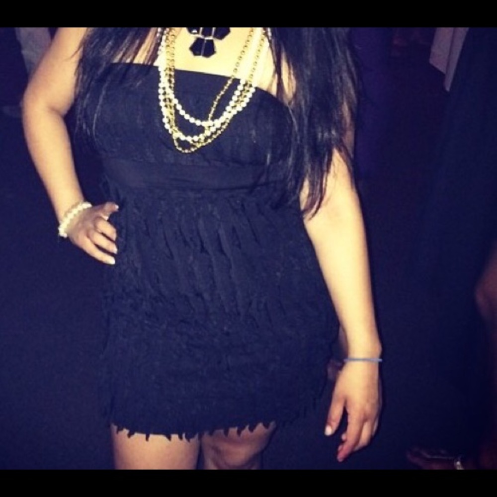 Party black dress!