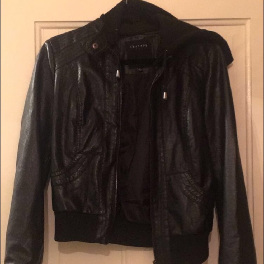 leather jacket