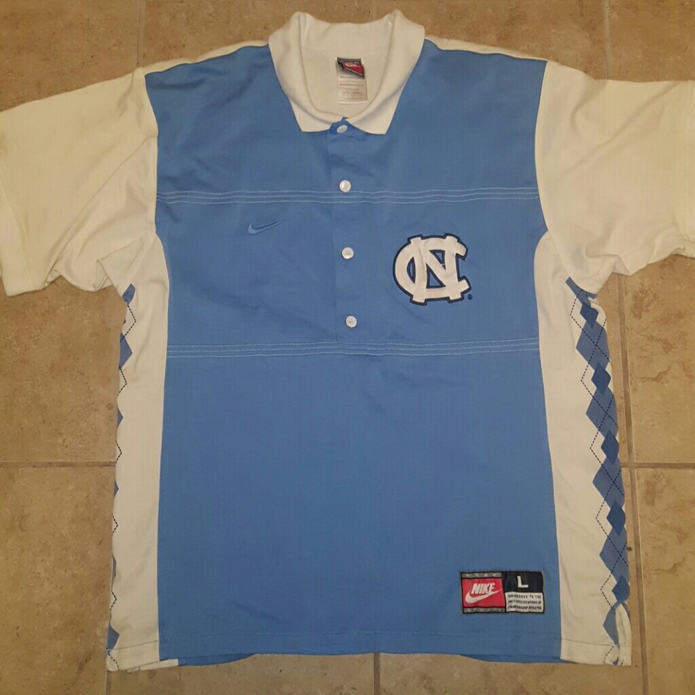 North Carolina Tar Heels warm up shirt basketball