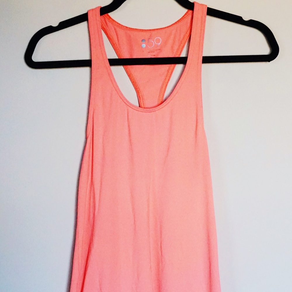 Splits59 Neon Orange Yoga Tank