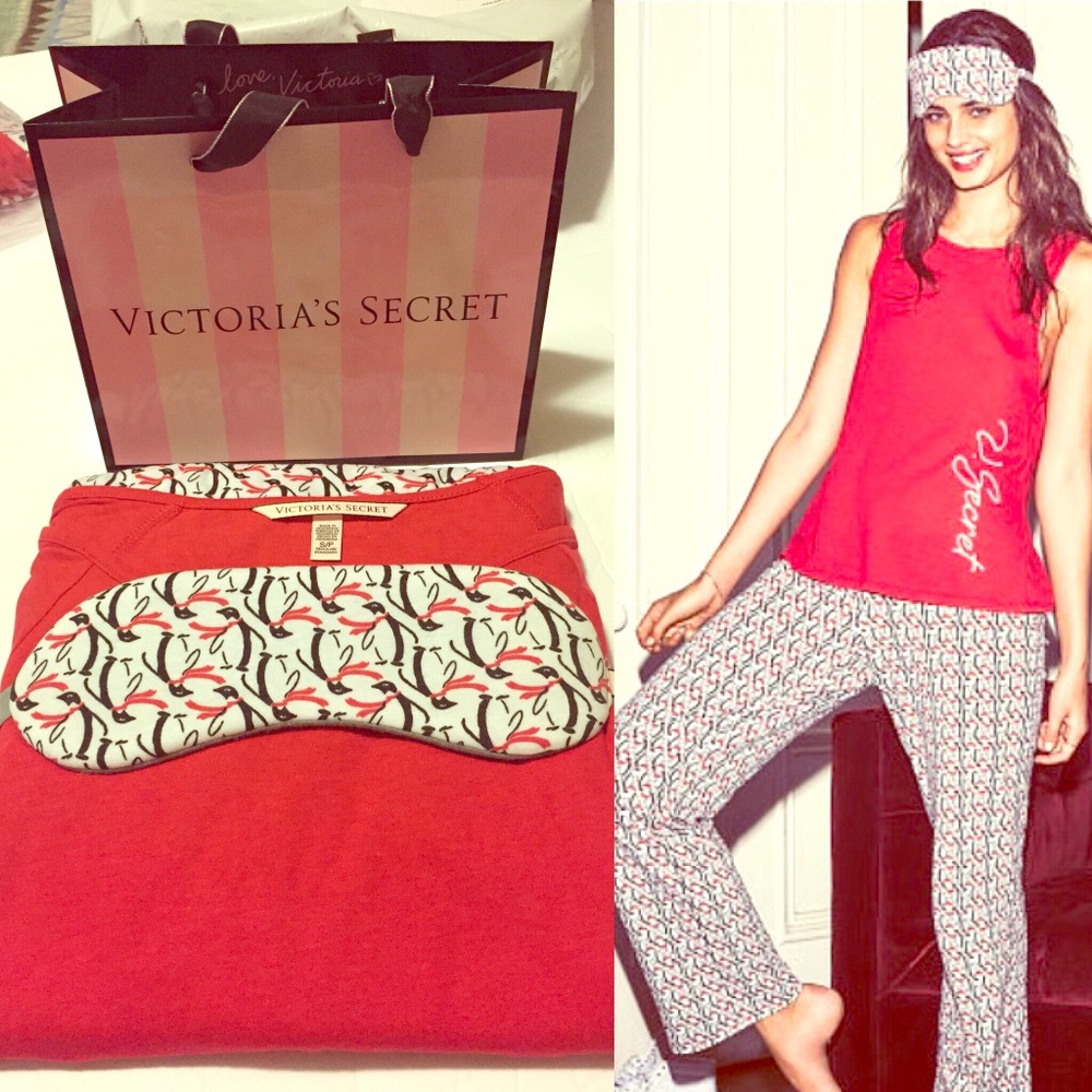 Victoria's Secret 3 PC The Pillow Talk Tank Pajama