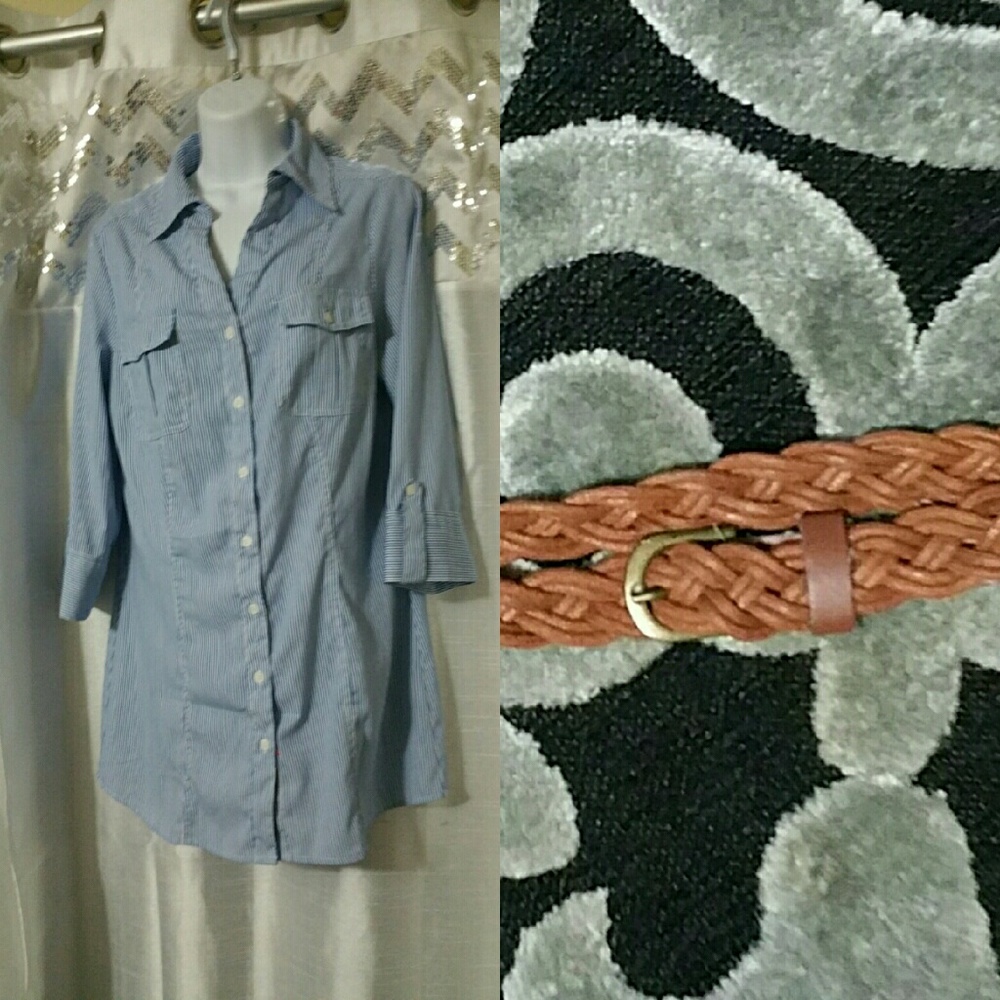 Dress shirt and belt
