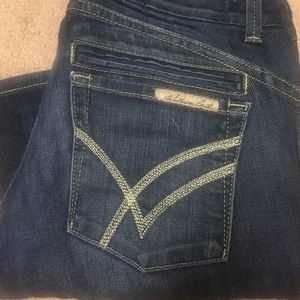 William Rast size 25 flared jeans
