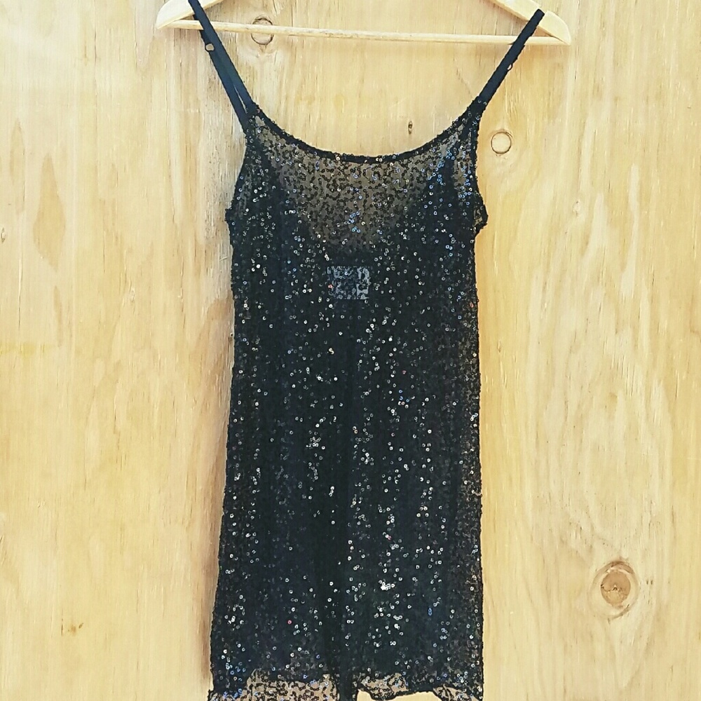 Free People Sexy Sequins Slip