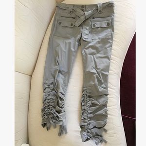 INC Ruched Leg Capris