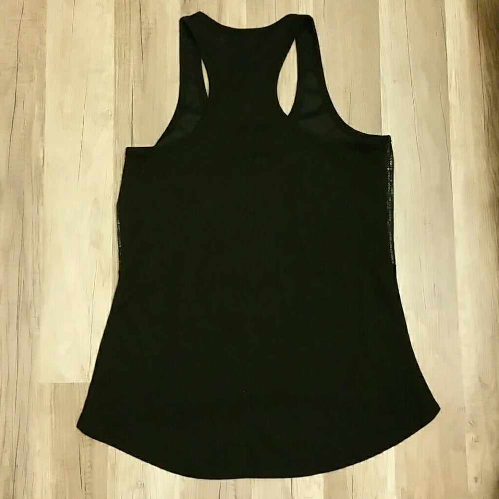 Racerback Sequin Tank Top - Picture 6 of 7