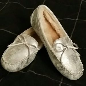 👟 Women's Moccasin Fur Lined Loafer Slip On