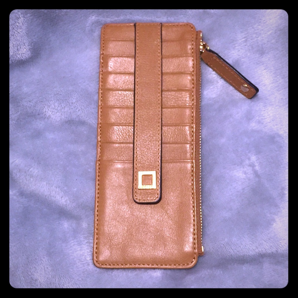 Lodis Leather 9 Card Slim Long Zipper Wallet