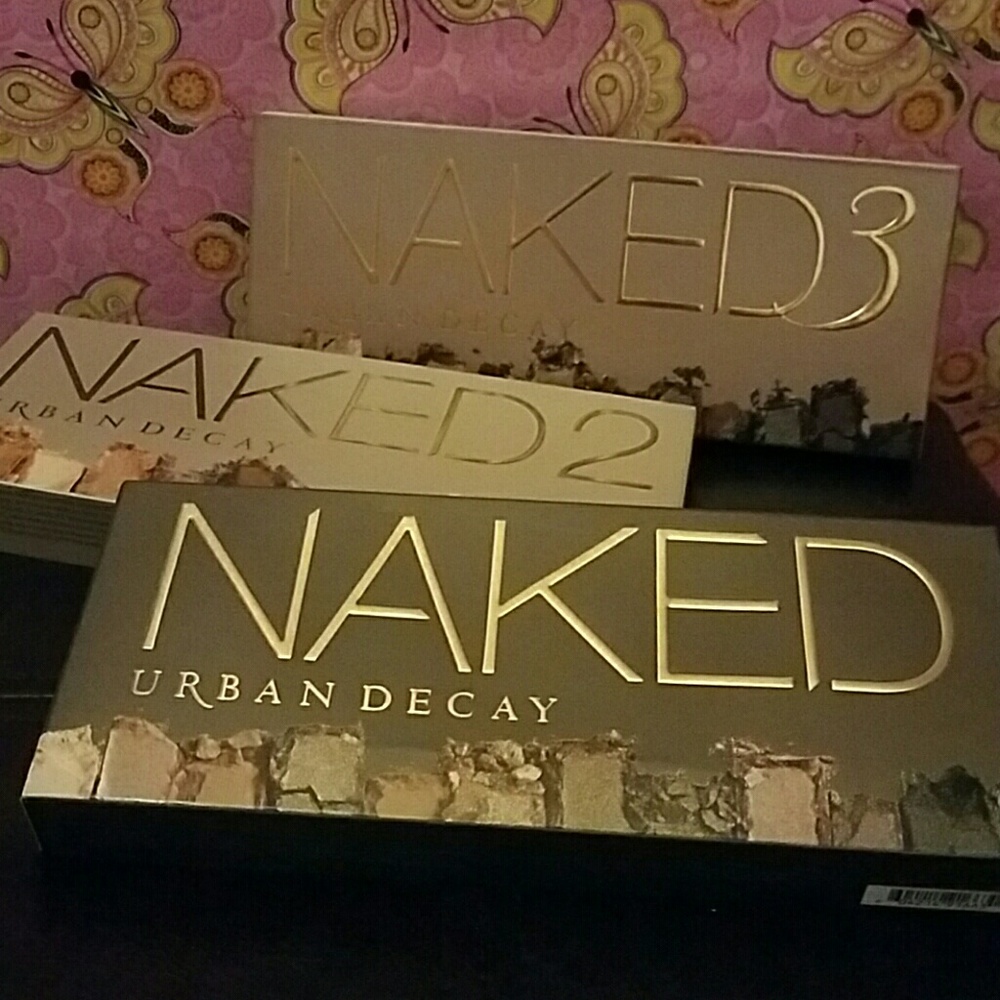urban decay naked palette 1-3