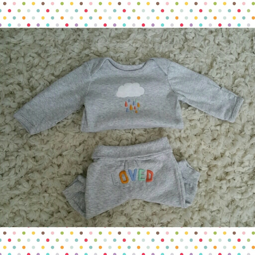 Gymboree Loved Rainy Day Set