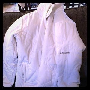 White Columbia sportswear jacket