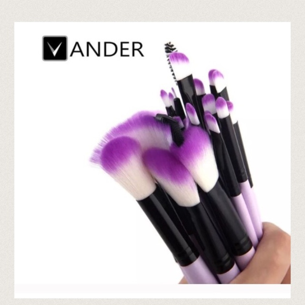 32Pcs Purple Vander Makeup Brushes - Picture 3 of 4