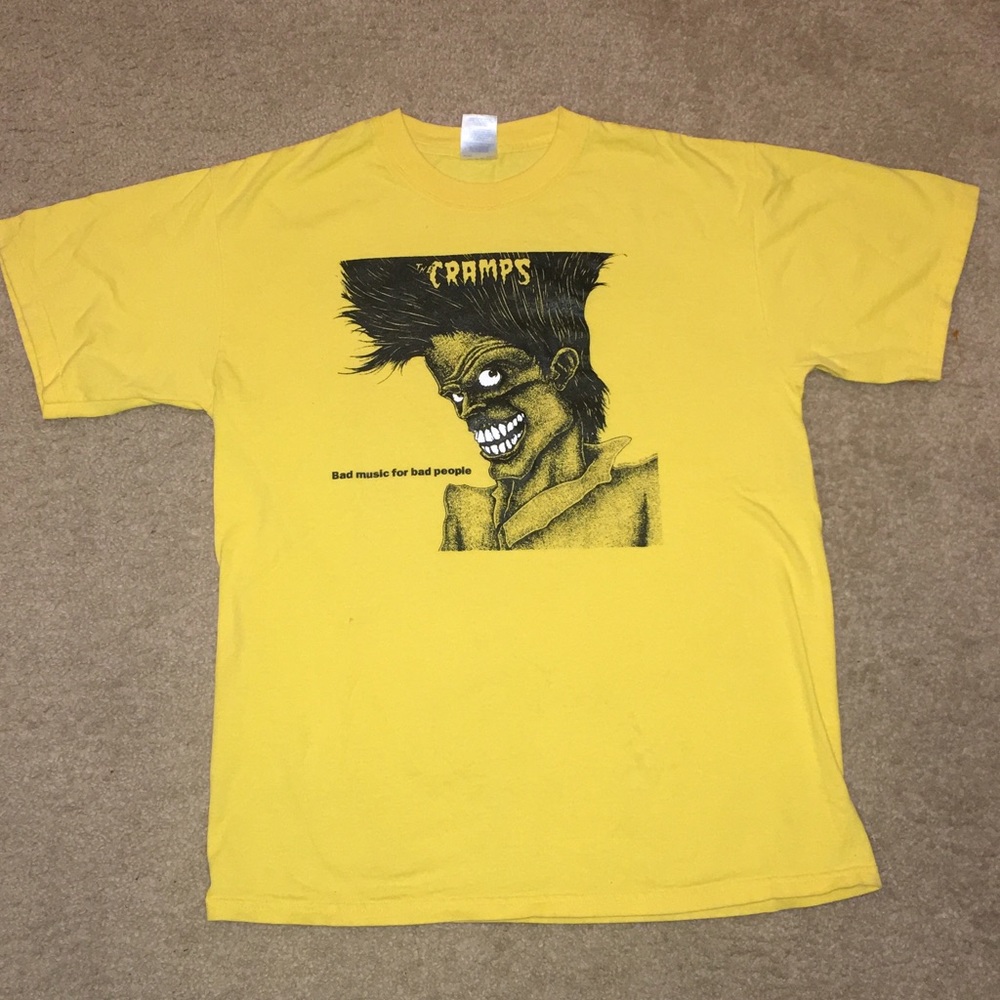 The Cramps Yellow Shirt