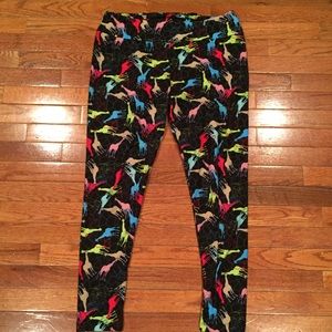 LulaRoe giraffe leggings