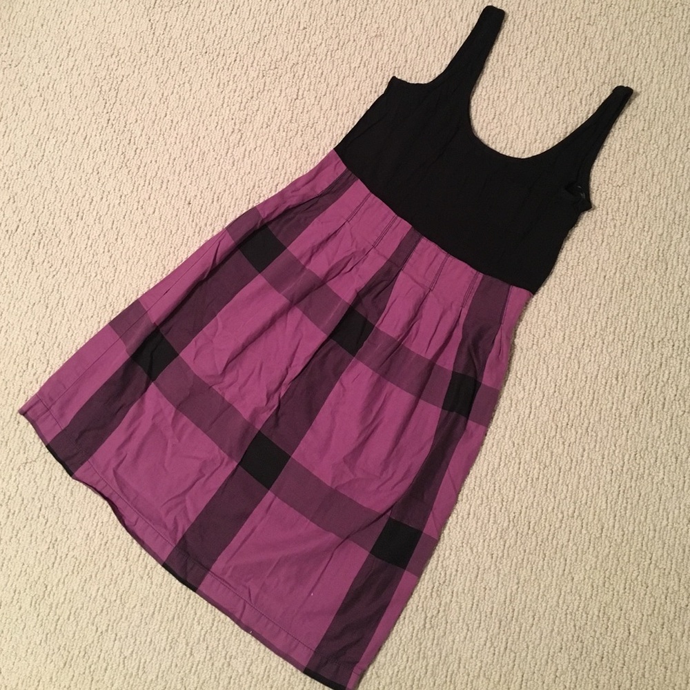 Topshop Plaid Dress
