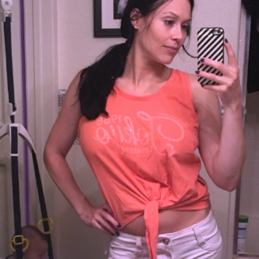 Tokyo ASOS laundry crop top large tie