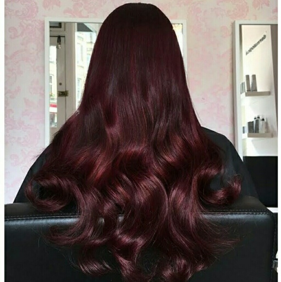 Burgundy Red Full Clip in Extension 2 Sets main image 3