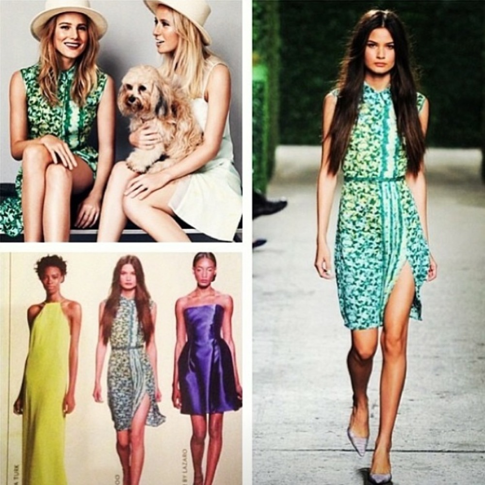 🌟NWT🌟 Nonoo Clover Print Shirtdress