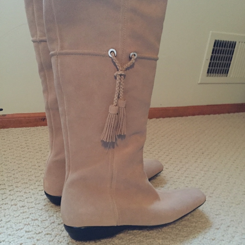 Great pair of suede boots. BNWT. Size 7.5