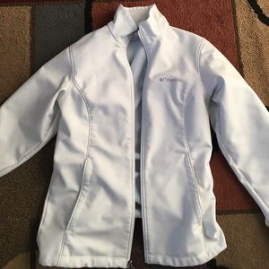 White Columbia Soft Shell Jacket