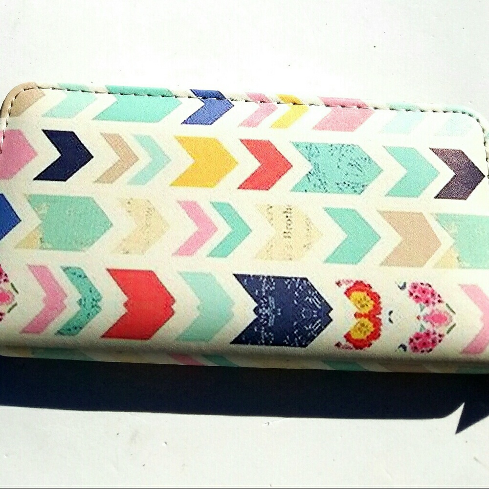 flower & mix arrows wallet - Picture 2 of 3