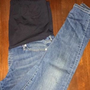 Gap maternity bundle - skinny jeans and hoodie